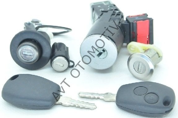 KONTAK+SIFRE ANAHTAR SETI  806012544R, 487006886R, 487004438R, 7701208784, 487004401R, 806019269R, 806017028R, 806010024R