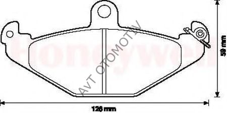 ARKA FREN BALATA TAKIMI SAFRAN