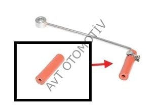 TURBO BASINÇ TEK HORTUMU MST III-TRF II-FLUENCE 223211568R, 223211824R, 8200912506, 223214402R