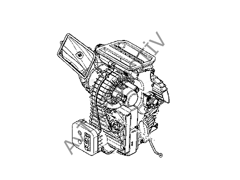 KALORIFER KUTUSU TWINGO II 271207616R