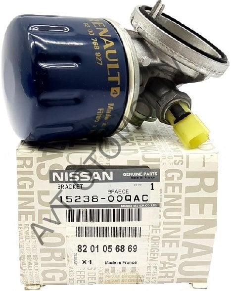 YAG FILTRESI MUSURLU  KOMPLE K9K 8200456321, 8200660631, 8200740635, 8200900807, 8200052680, 8200667927,