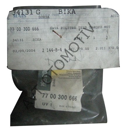 HAVA FILITRE TESBIT PARÇA