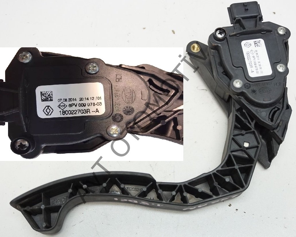 GAZ POTANSIYEMETRE SYMBOL-SANDERO