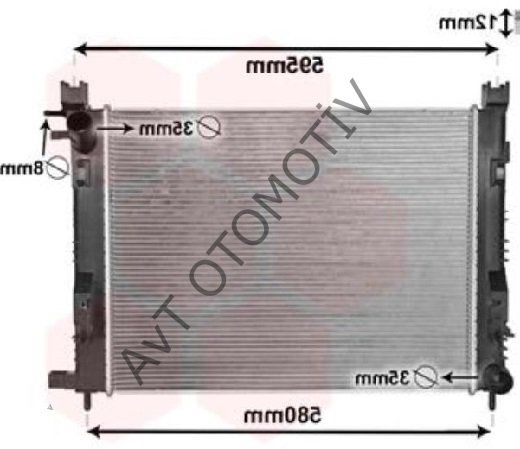 RADYATOR CLIO IV 214100055R