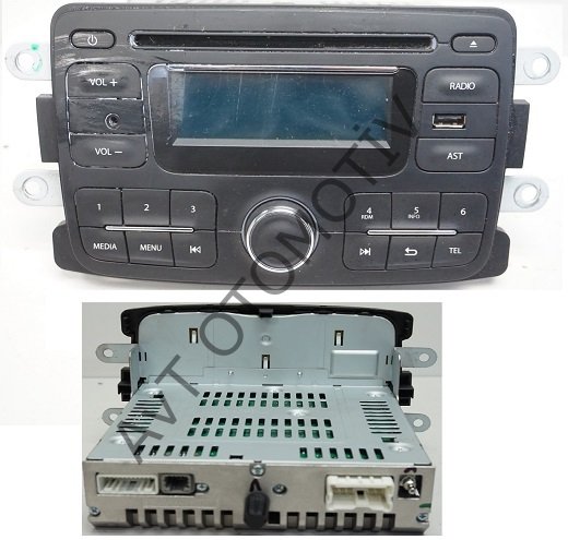 RADYO DUSTER 281158796R, 281152596R, 281153889R, 281157265R, 281150954R, 281156534R